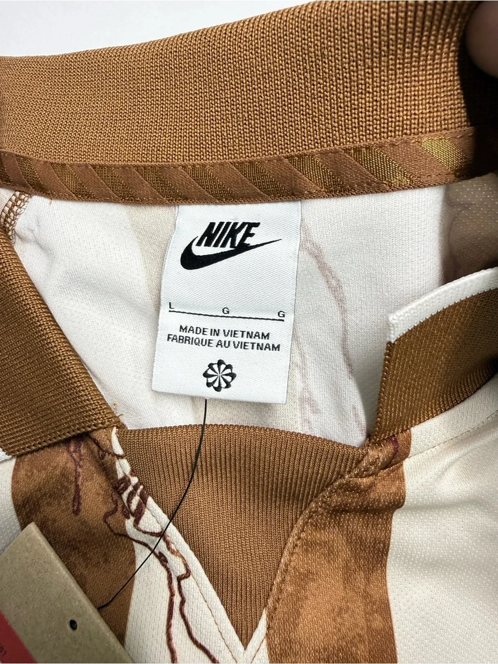 Nike Air Long Sleeve Soccer Jersey IB9007-281 Men's Size L Brown  Retail $90 NWT